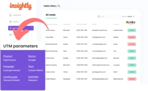 Capture UTM parameters into Insightly