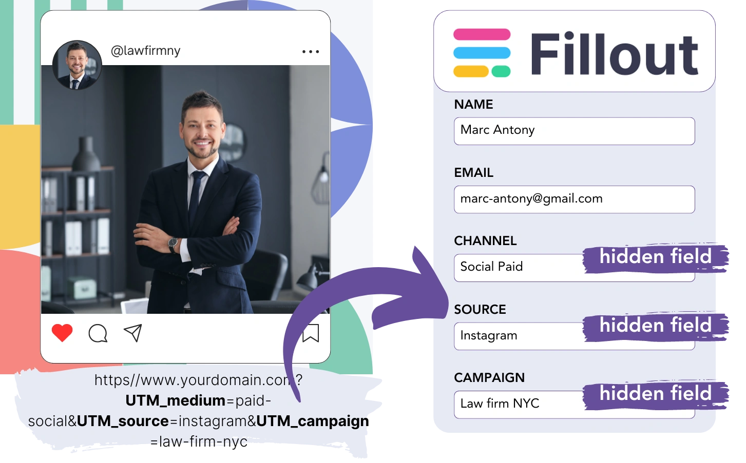 Fillout UTM tracking