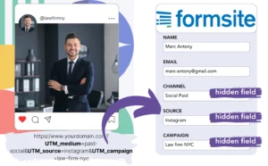 Formsite UTM tracking