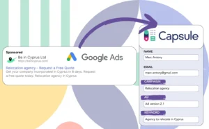 Google Ads - Capsule CRM