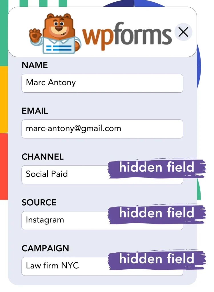 Google Ads data WPForms