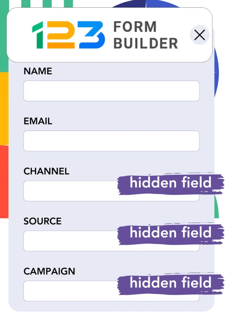 Hidden fields 123FormBuilder