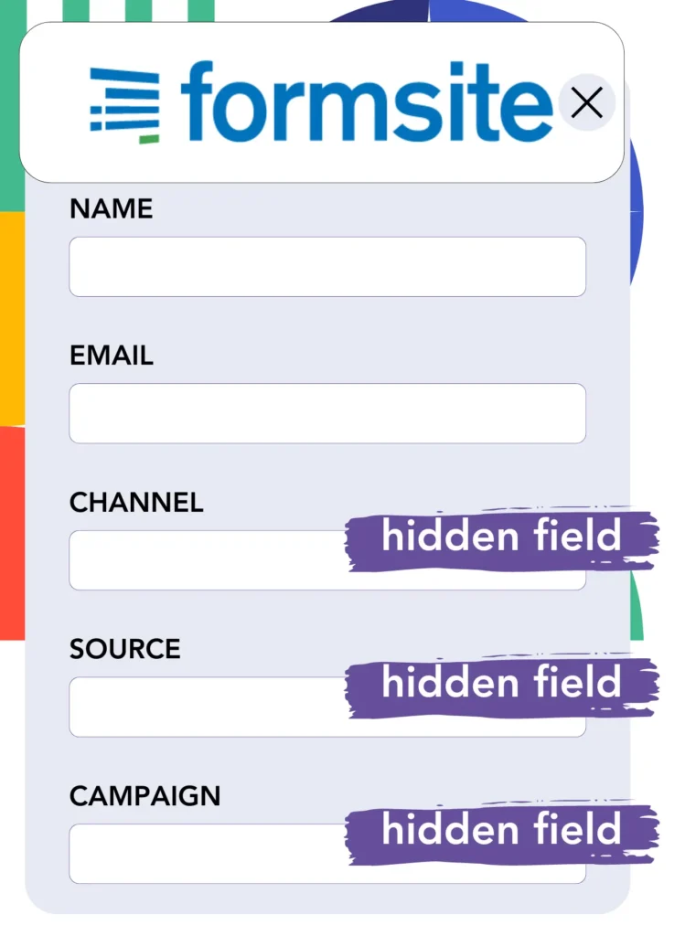 Hidden fields FormSite