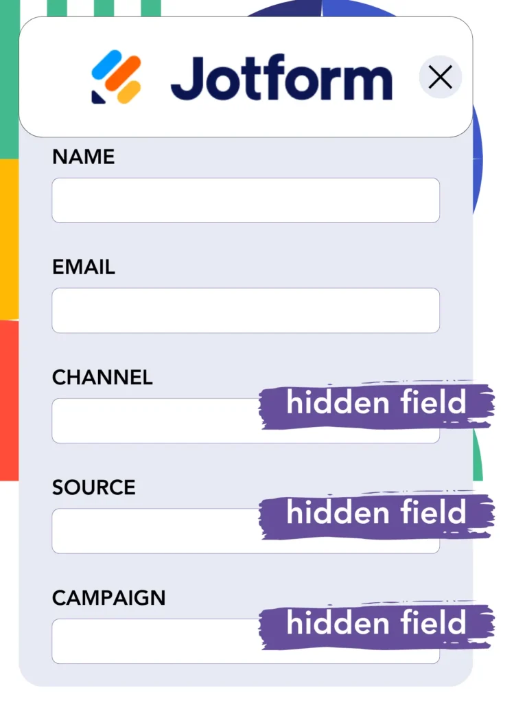 Hidden fields Jotform