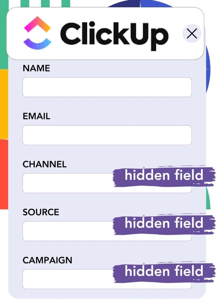 Hidden fields ClickUp