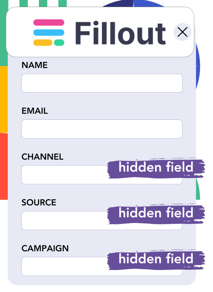 Hidden fields Fillout