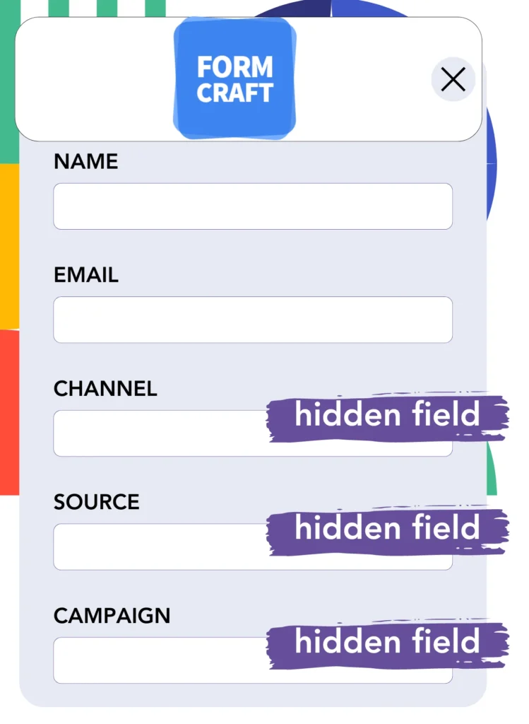 Hidden fields Form Craft