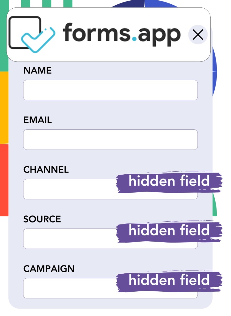 Hidden fields Forms.app