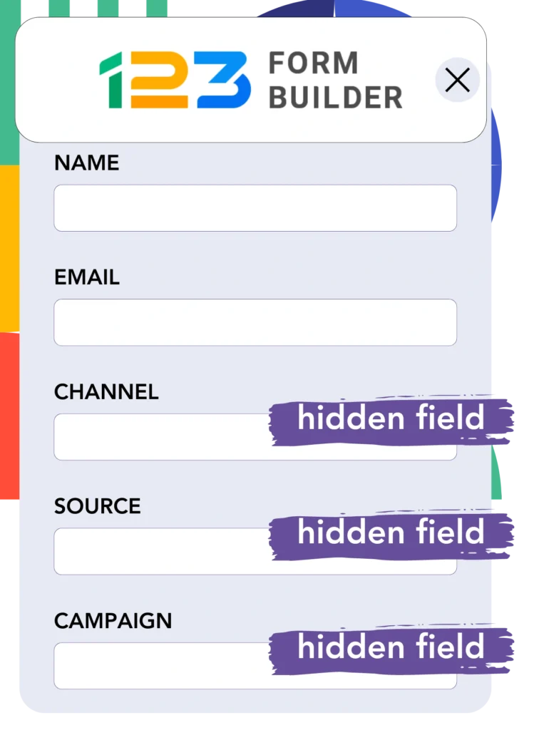 Hidden fields 123 Form Builder