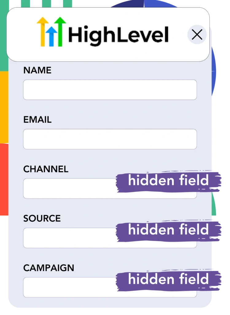 Hidden fields GoHighLevel