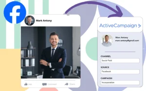 Track Facebook ads data in ActiveCampaign