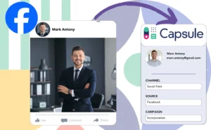 Track Facebook ads data in Capsule CRM