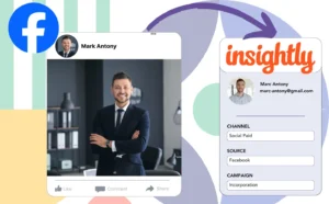 Track Facebook ads data in Insightly