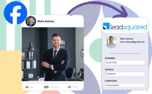 Track Facebook ads data in Leadsquared