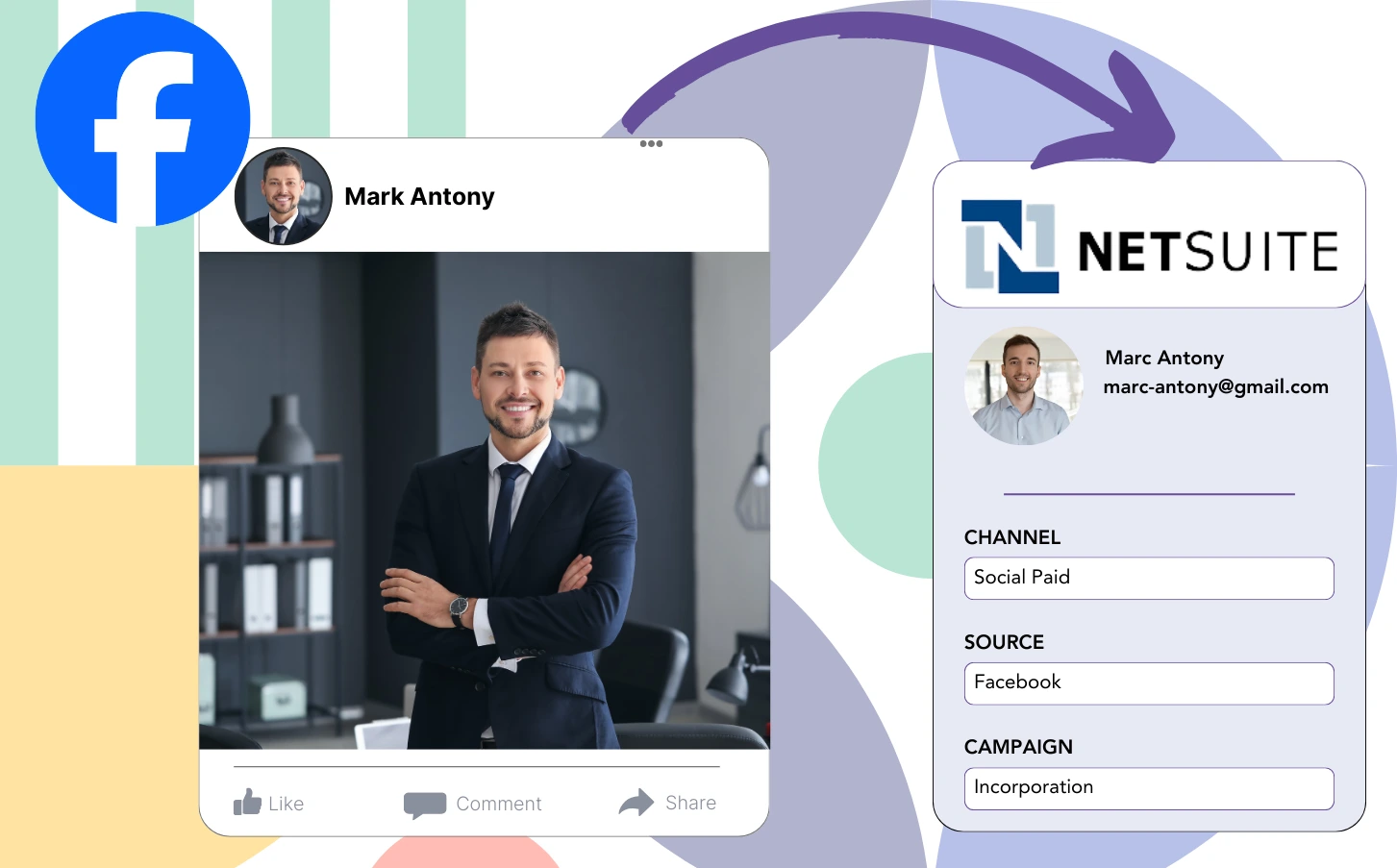 Track Facebook ads data in NetSuite CRM