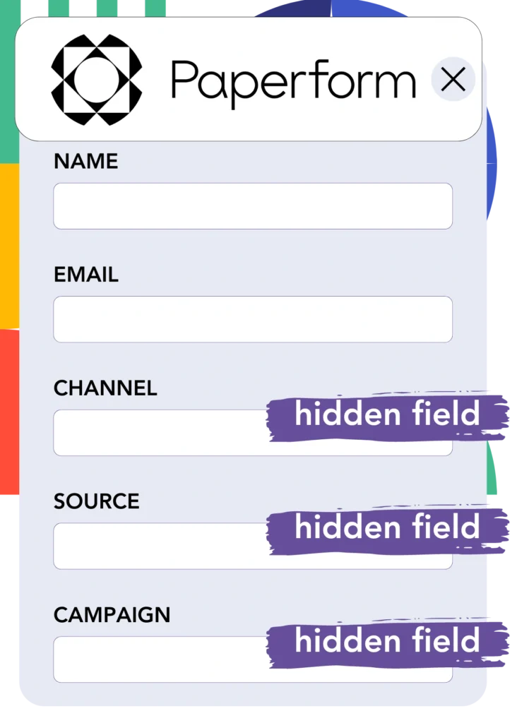 TikTok add hidden fields Paperform