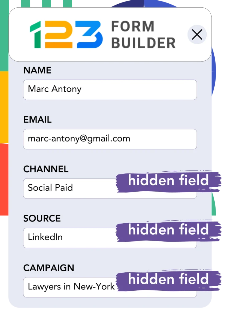 Linkdin ads data 123FormBuilder