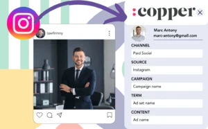 Track Instagram ads data in Copper CRM