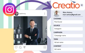 Track Instagram ads data in Creatio CRM