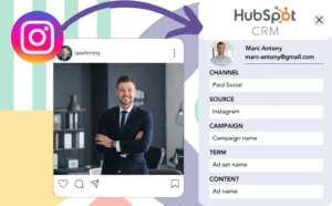 Track Instagram ads data in HubSpot CRM