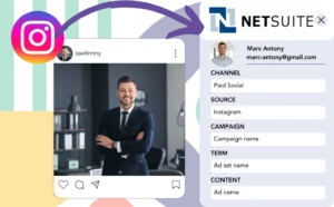 Track Instagram ads data in NetSuite CRM