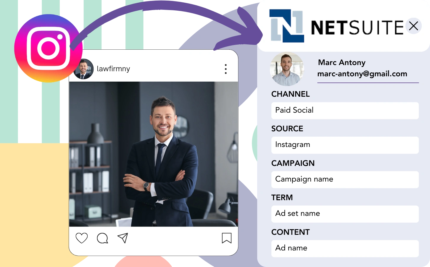 Track Instagram ads data in NetSuite CRM