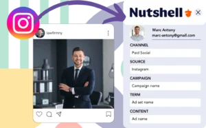 Track Instagram ads data in Nutshell CRM