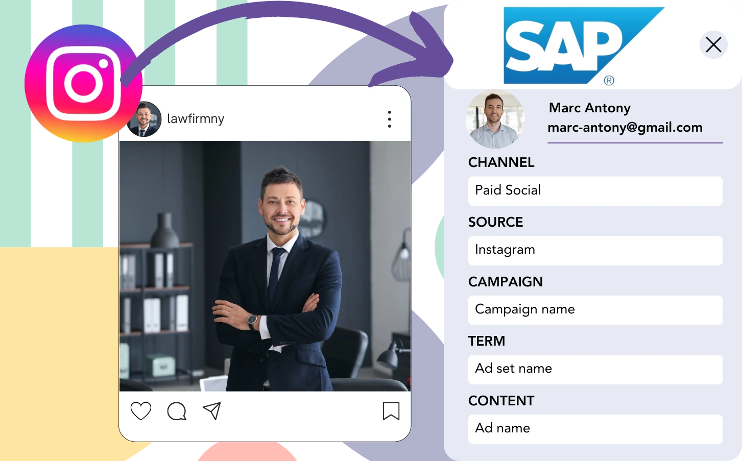 Track Instagram ads data in SAP