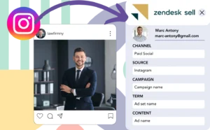 Track Instagram ads data in Zendesk Sell