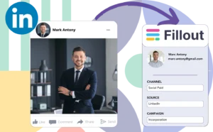 Track LinkedIn ads data in Fillout