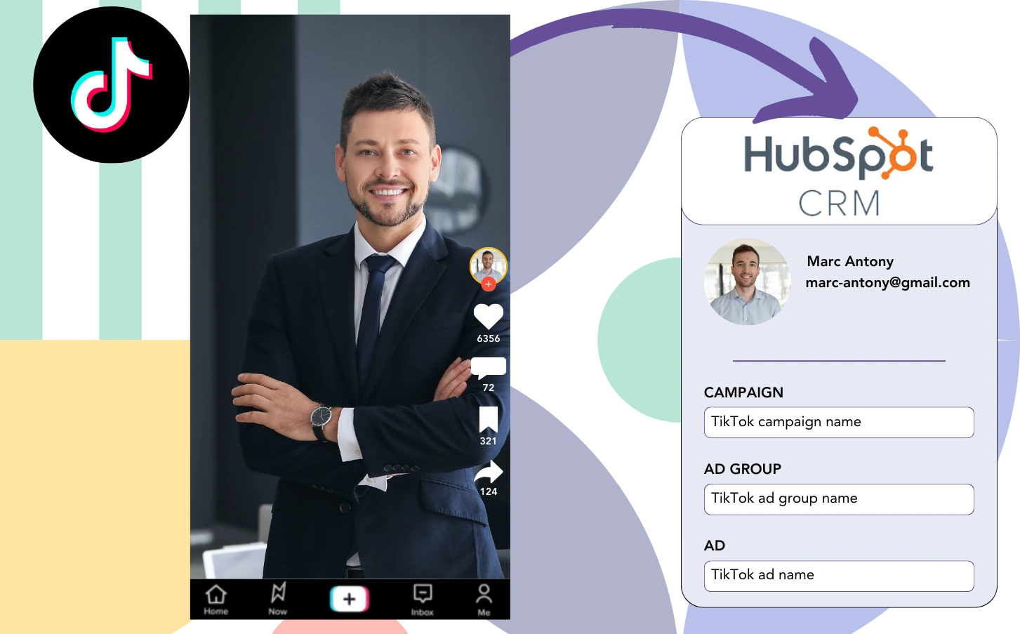 Track Tiktok ads data in HubSpot CRM