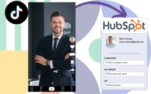 Track Tiktok ads data in HubSpot Forms