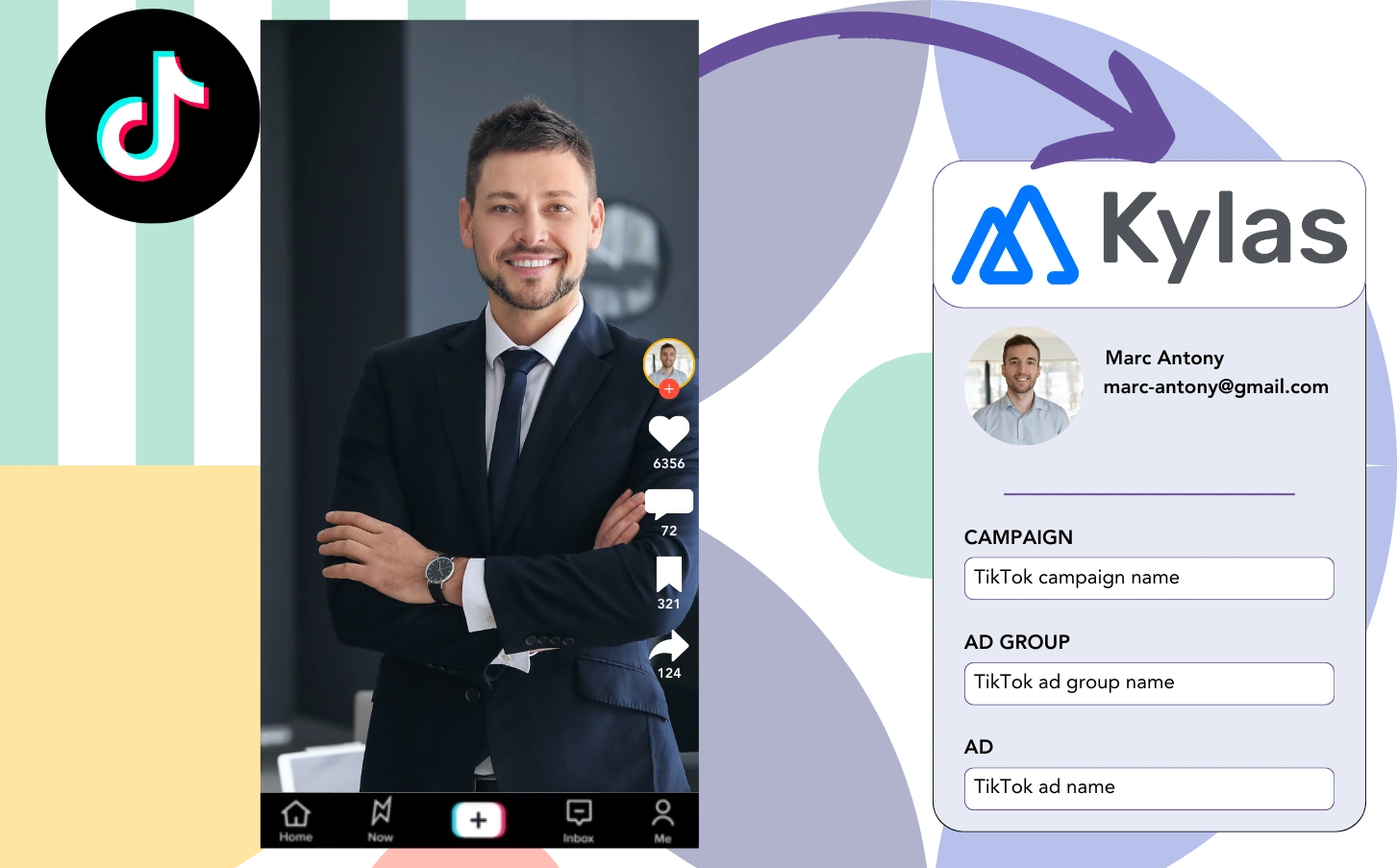 Track Tiktok ads data in Kylas Sales CRM