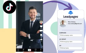 Track Tiktok ads data in Leadpages