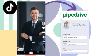 Track Tiktok ads data in Pipedrive