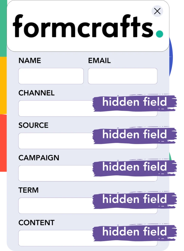 Instagram add hidden fields Formcrafts