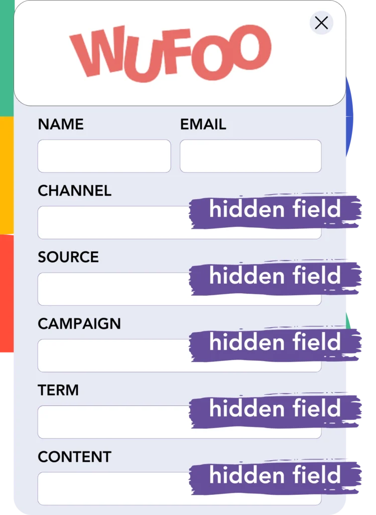 Instagram add hidden fields Wufoo