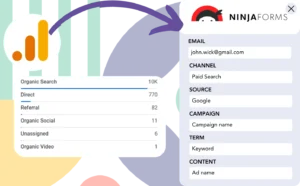 Track Google Analytics data in Ninja Forms