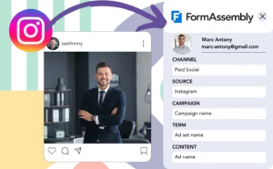 Track Instagram ads data in FormAssembly