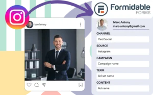 Track Instagram ads data in Formidable Forms