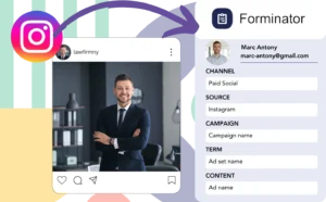 Track Instagram ads data in Forminator