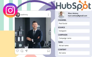 Track Instagram ads data in HubSpot Forms