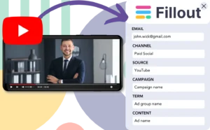 Track YouTube Ads data in Fillout