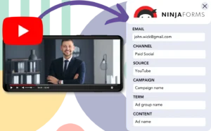 Track YouTube Ads data in Ninja Forms