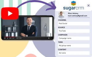 Track YouTube Ads data in Sugar CRM