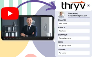 Track YouTube Ads data in Thryv CRM